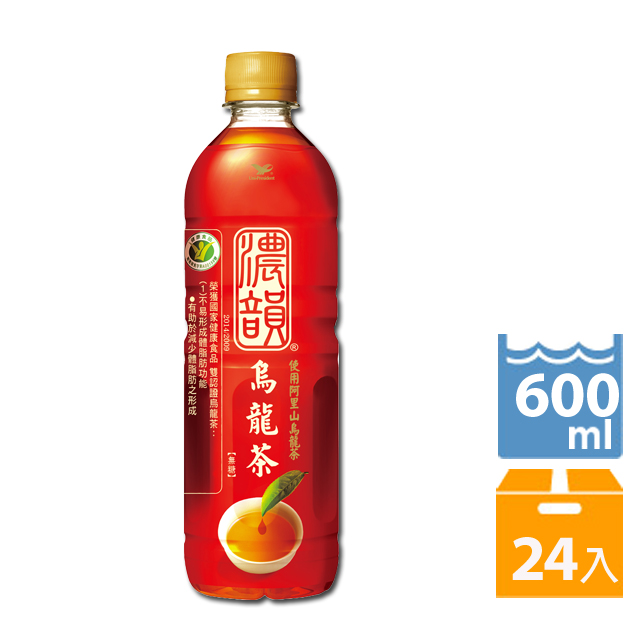 濃韻烏龍茶600ml(24入/箱) - PChome 24h購物