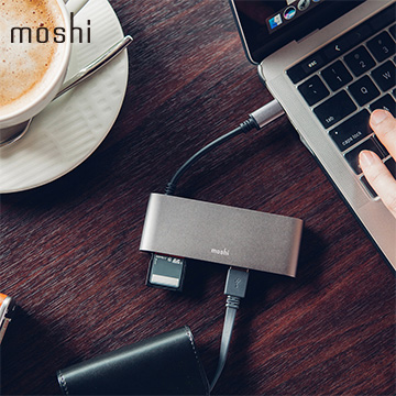 Moshi USB-C 多媒體轉接器
