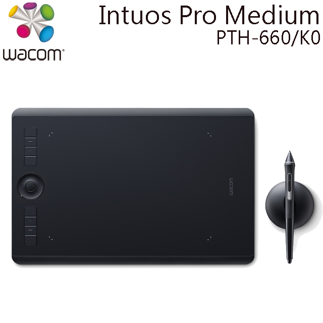 Wacom Intuos Pro Medium 創意觸控繪圖板- PChome 24h購物