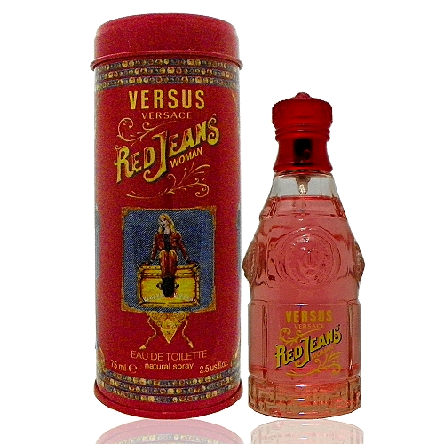 red jeans versace perfume