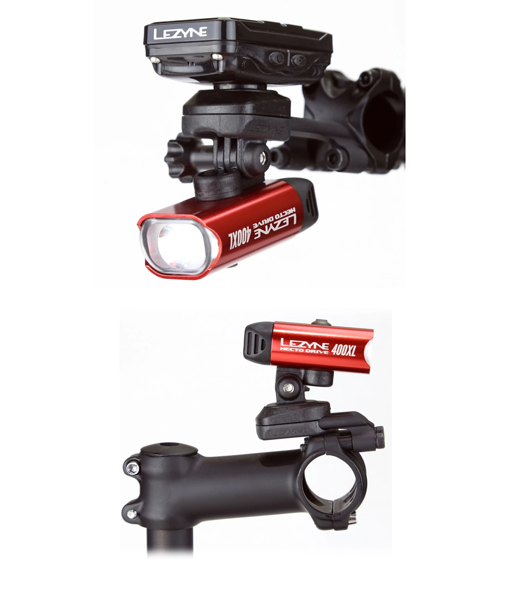 lezyne led adapter for gopro mount