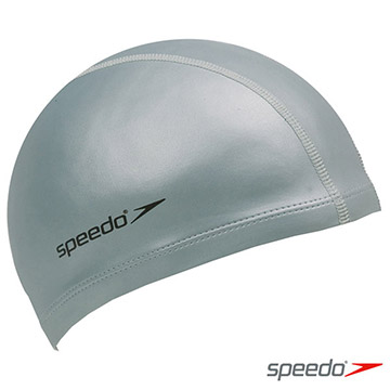 SPEEDO 成人 合成泳帽 Ultra Pace 銀