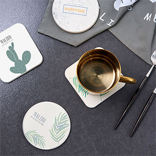 珪藻土杯墊 防潮塊 Pchome 24h購物