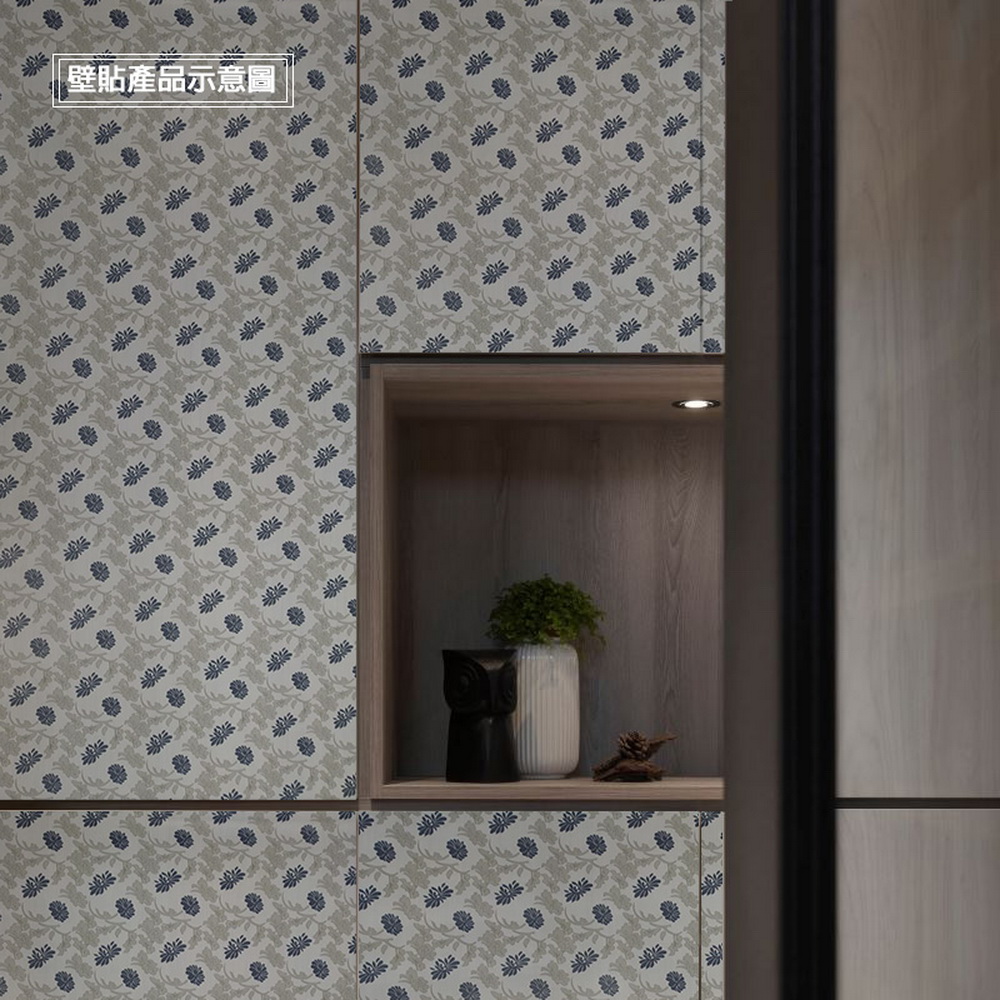 4米花紋自黏壁紙壁貼60 400cm 1入 Pchome 24h購物