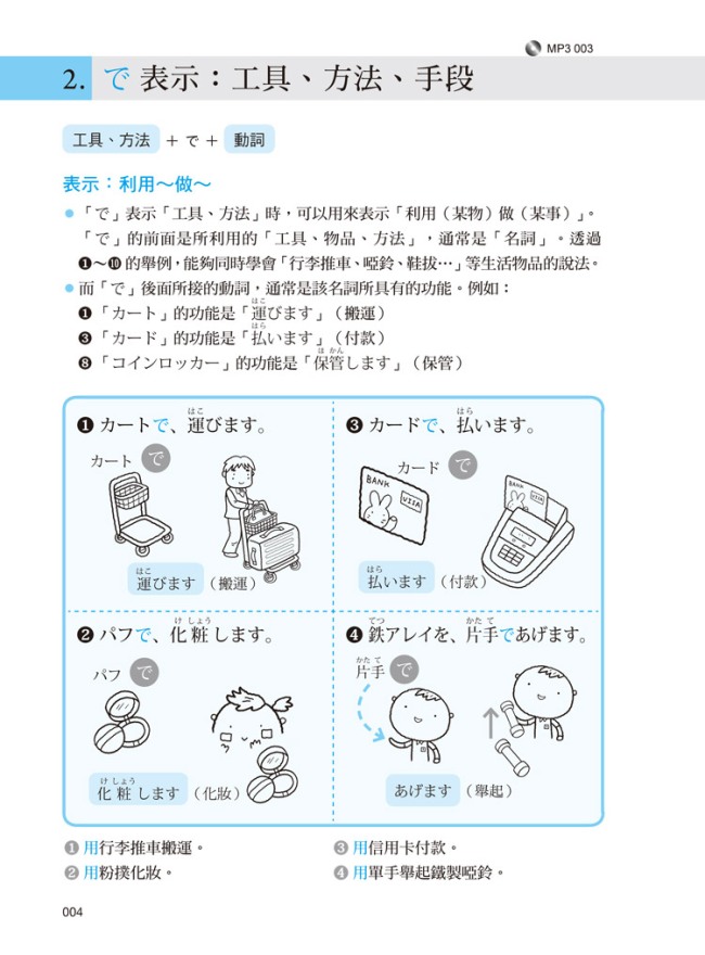 專門替華人寫的圖解日語助詞 不需要動詞變化 就能清楚傳達句意的關鍵元素 附東京標準音mp3 Pchome 24h書店