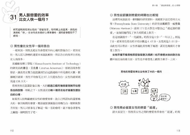 3小時 男女心理學 速成班 Pchome 24h書店