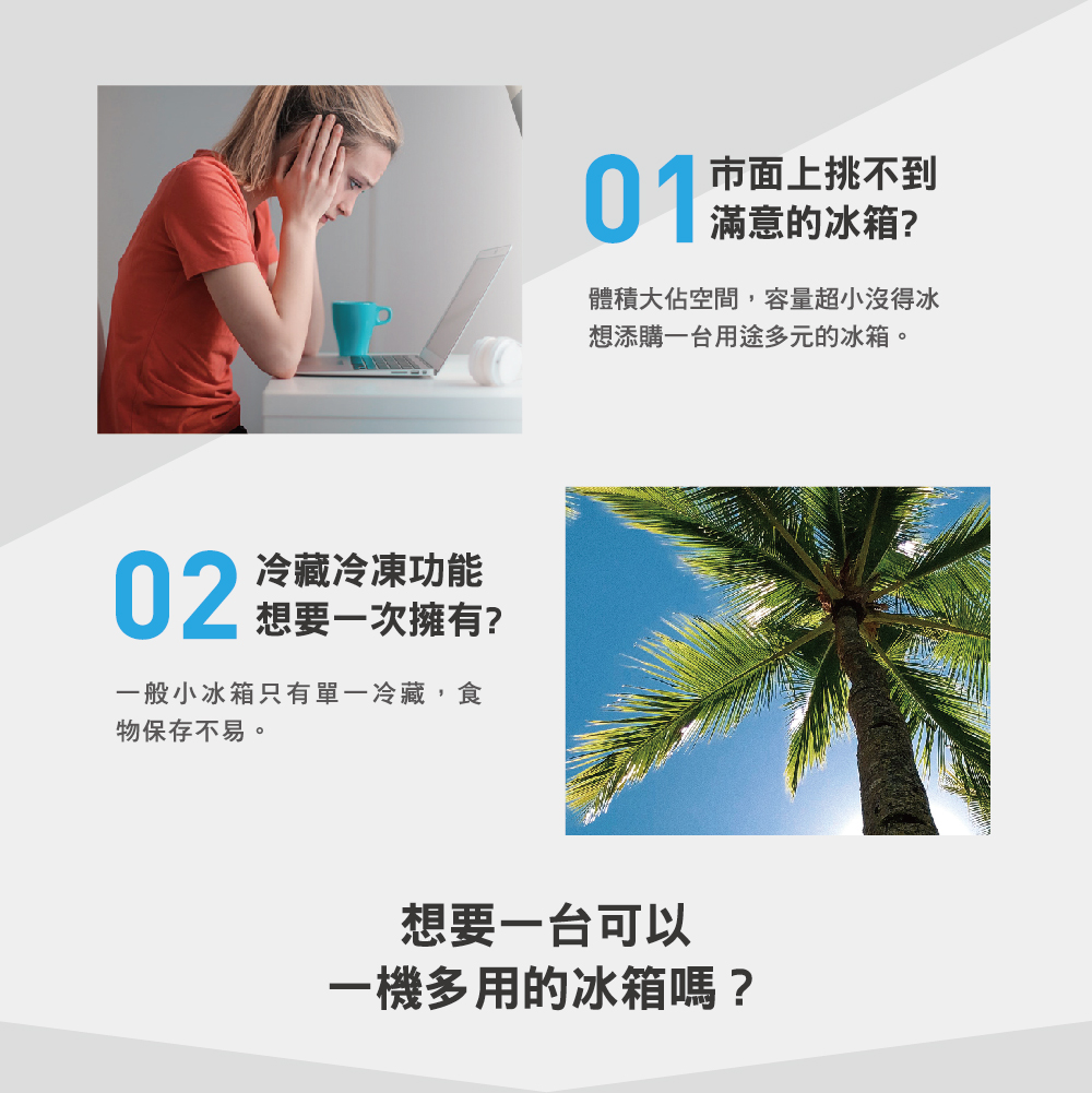 新品上市【DOMETIC】COOLMATIC CRX三合一壓縮機冰箱CRX1080 (80公升)