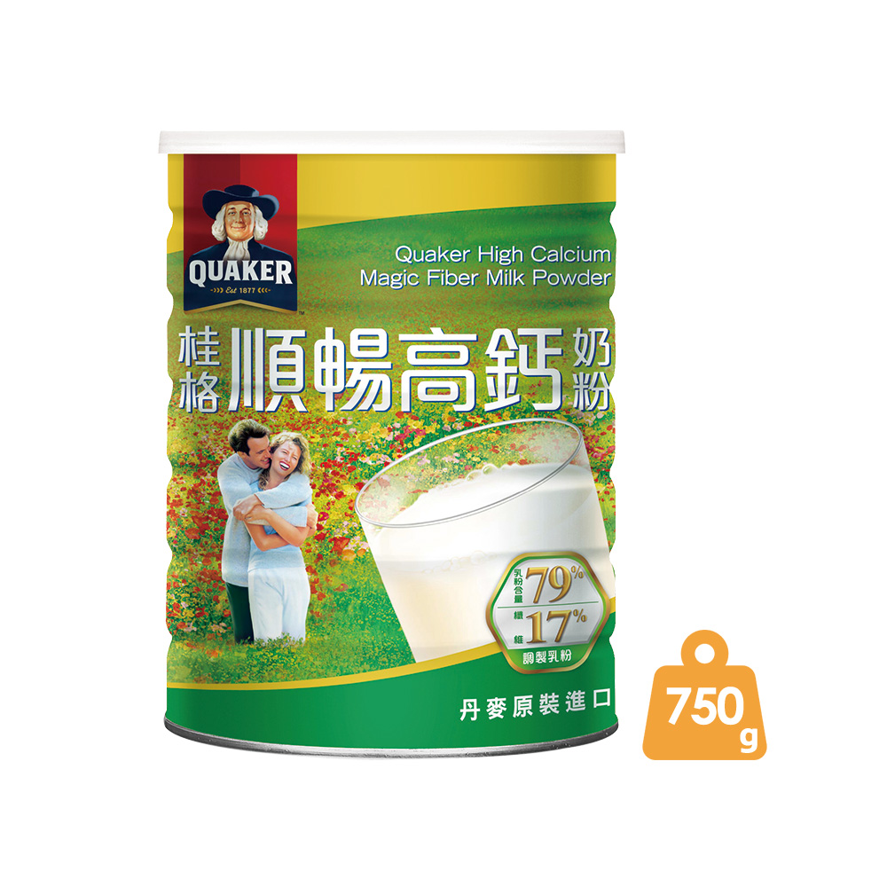 桂格 順暢高鈣奶粉 750g 罐 Pchome 24h購物