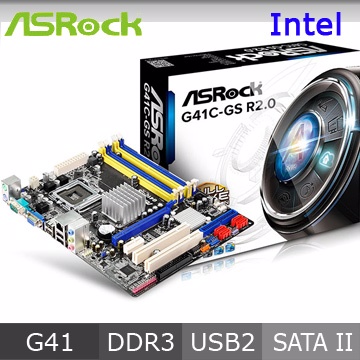 華擎 ASROCK G41C-GS R2.0 主機板
