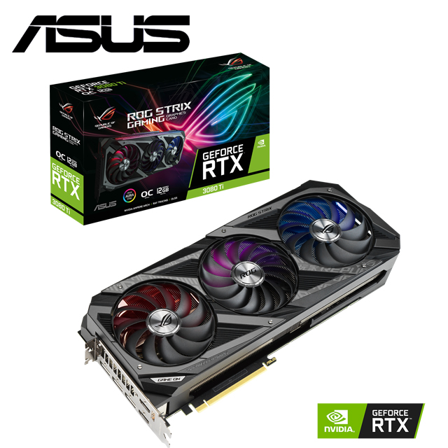 【ASUS華碩組】STRIX-RTX3080TI-O12G-GAMING+X570-E+ESD-S1C+24D5MT+N10NANO
