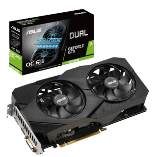 華碩ASUS Dual GeForce® GTX 1660 SUPER™ O6G EVO 顯示卡