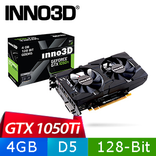 INNO3D映眾 Geforce GTX 1050TI 4GB GDDR5 TWIN X2 顯示卡