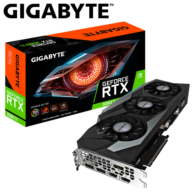 技嘉 GeForce RTX 3080 Ti GAMING OC 12G 顯示卡+B560M GAMING HD*3