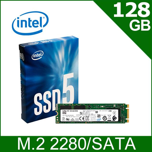 Intel 545s系列 128GB M.2 80MM SATA SSD固態硬碟(SSDSCKKW128G8X1)