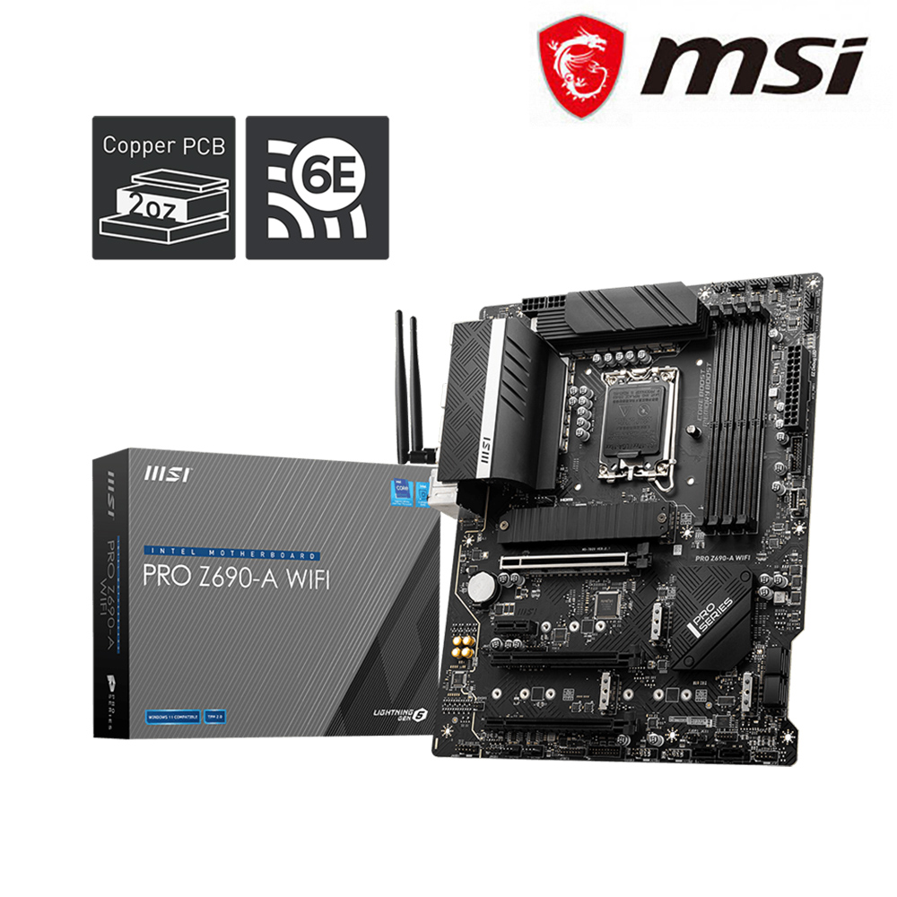 微星 PRO Z690-A WIFI 主機板
