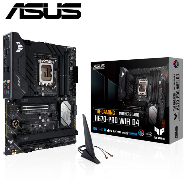 華碩 TUF GAMING H670-PRO WIFI D4  主機板