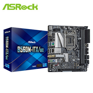 華擎 ASRock B560M ITX/ac INTEL B560 Mini ITX 主機板
