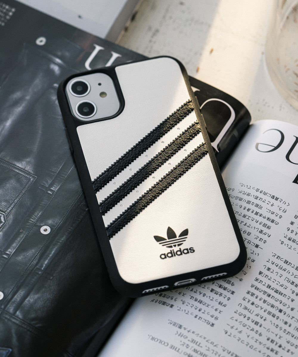 Iphone 11 手機殼 Adidas Originals 經典三線皮革 Pchome 24h購物