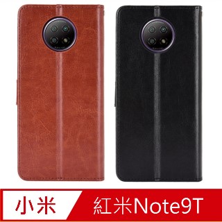 PKG For:紅米Note9T(5G)皮套-側翻皮套-經典款式